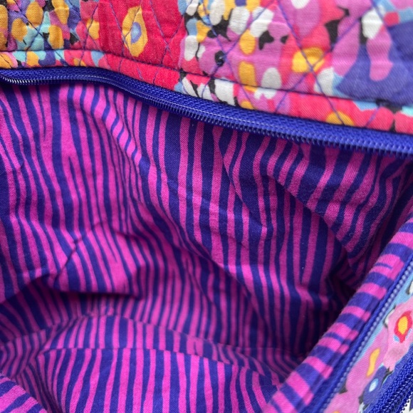 EUC-Vera Bradley Impressionista Double Front Zipper Crossbody Bag - Picture 8 of 11